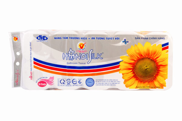 Giấy vệ sinh Hà Nội 10 cuộn 4 lớp cao cấp