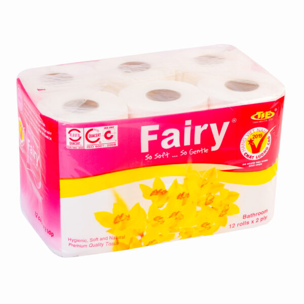 Giấy vệ sinh Fairy 12 cuộn Đỏ - Hình ảnh 2