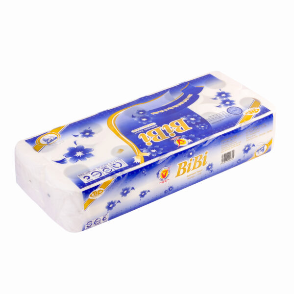 Giấy vệ sinh Bibi 10 cuộn có lõi - Hình ảnh 3