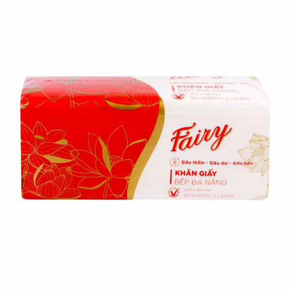 Giấy bếp đa năng Fairy 100 Tờ