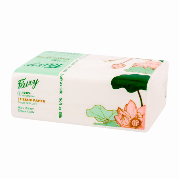 Giấy rút Fairy Sen 270 tờ / 3 lớp - Hình ảnh 2