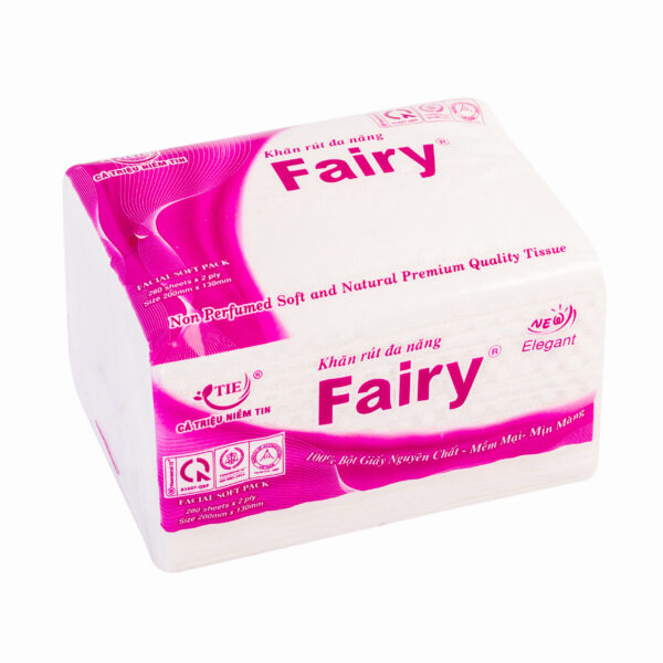Giấy rút ngắn Fairy 280 tờ x 2 lớp - Hình ảnh 3