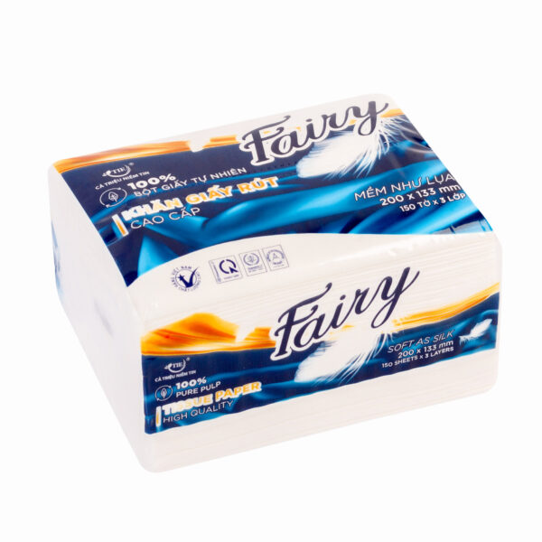 Giấy rút Fairy 150 tờ x 3 lớp - Hình ảnh 3