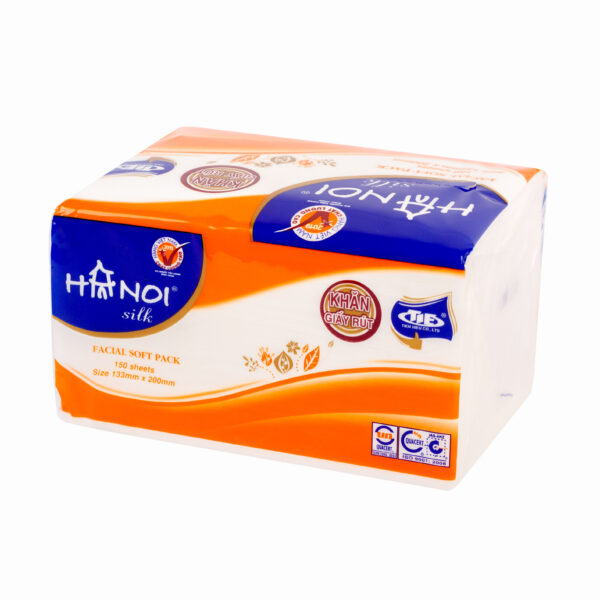 Giấy rút Hà Nội 150 tờ x 3 lớp - Hình ảnh 3