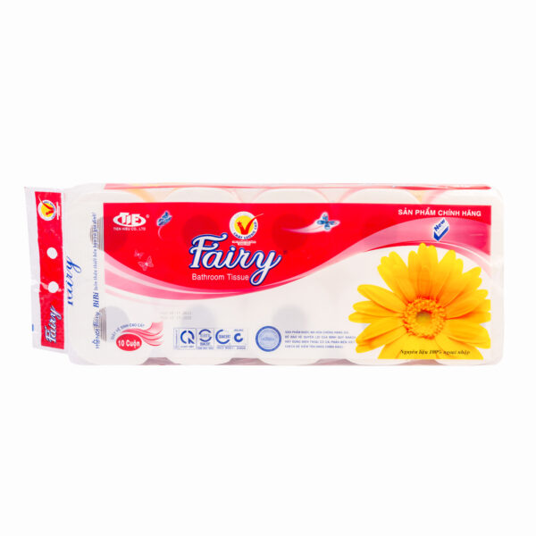 Giấy vệ sinh Fairy 10 cuộn 3 lớp Đỏ