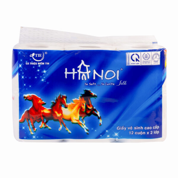 Giấy vệ sinh Hà Nội 12 cuộn (Ngựa)